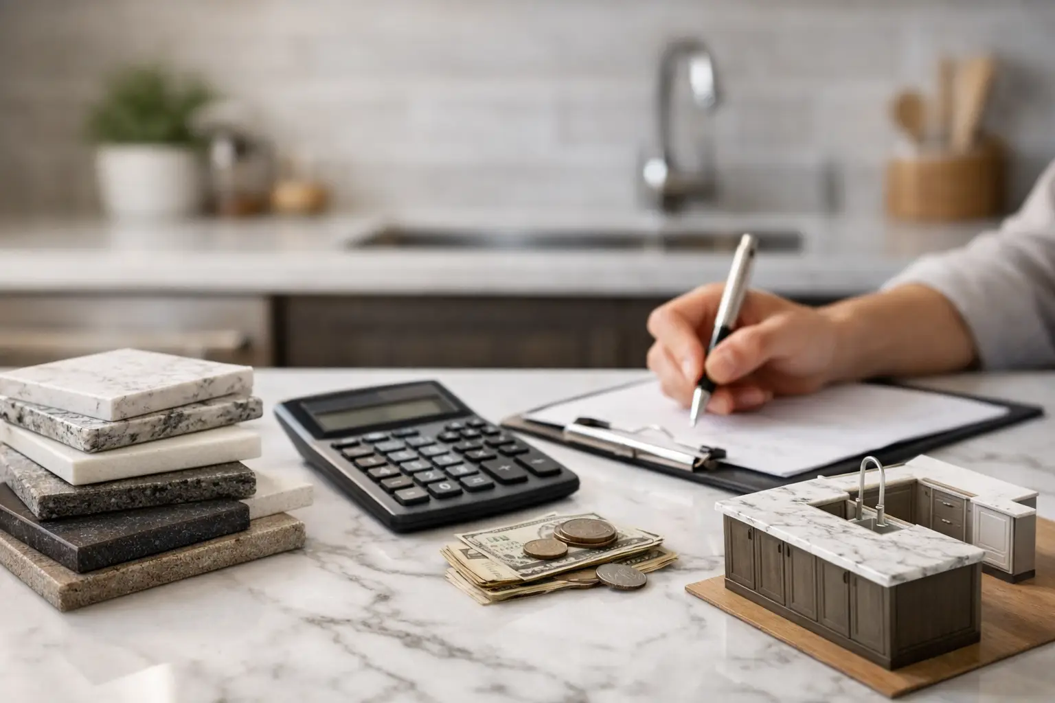 How to Budget for Custom Countertops Without Surprises